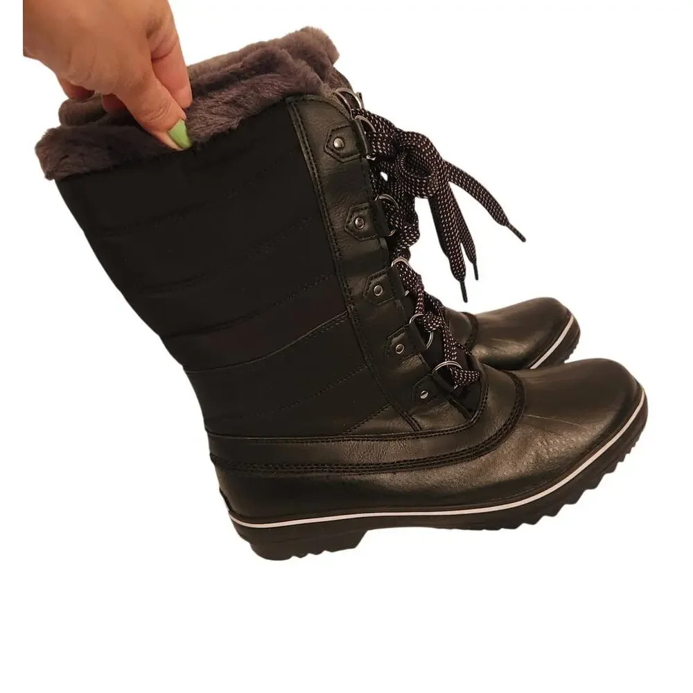 JBU Women's Chilly Water Resistant Winter Duck Boot 10M